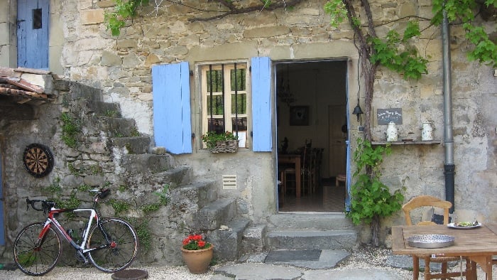 Fietsen Drôme chambres d'hôtes