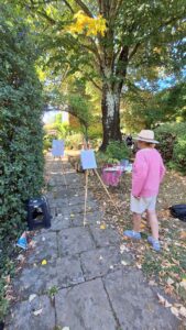 schilderen cursus Frankrijk chambres d'hôtes Languedoc