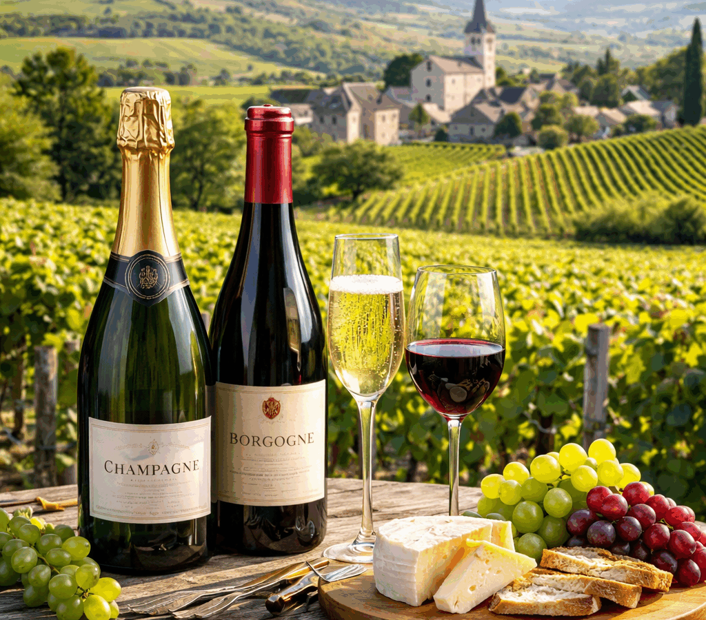 Champagne Bourgogne Arrangement Chez Mobi