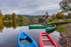 Dordogne vallei kanoën