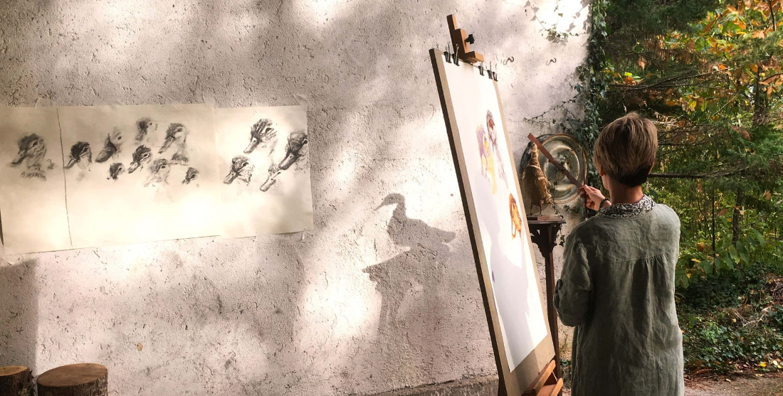 Cursus tekenen en schilderen naar waarneming Frankrijk