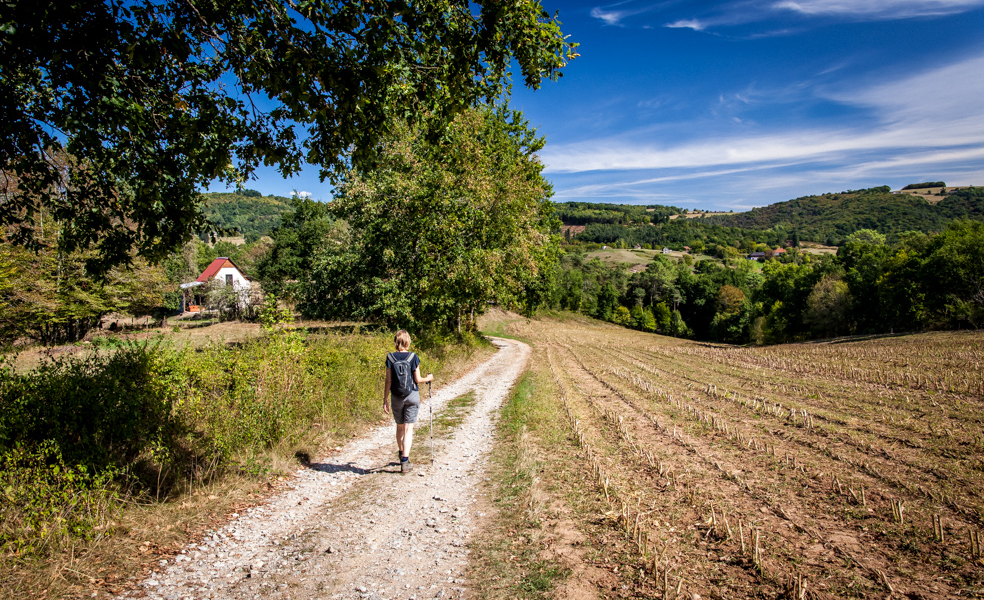 Dordogne vallei wandelen