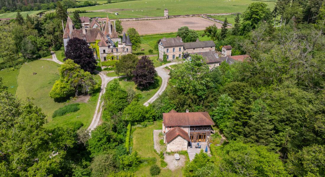 Het jachthuis van Domaine Chateau de Digoine